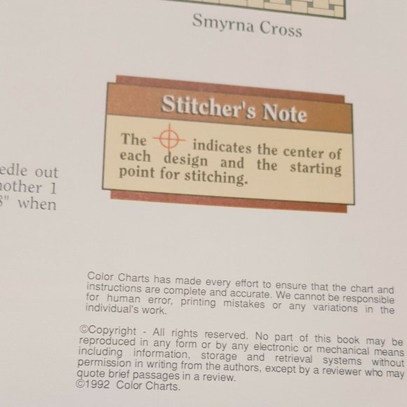 Gentle Breeze Cross Stitch Leaflet 1992 - Picture 7 of 8